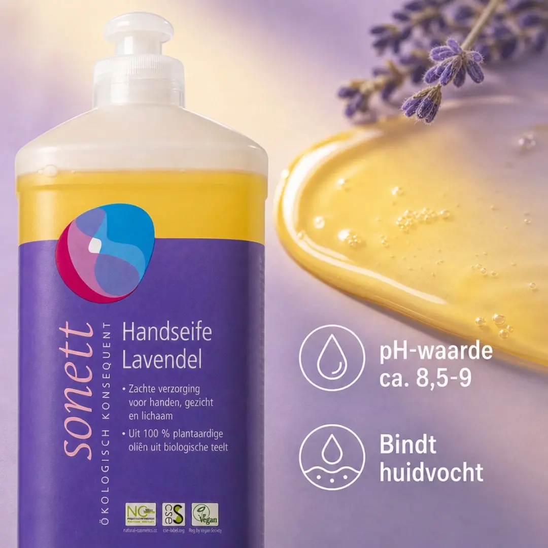 Sonett Handzeep Navulling Lavendel 1L