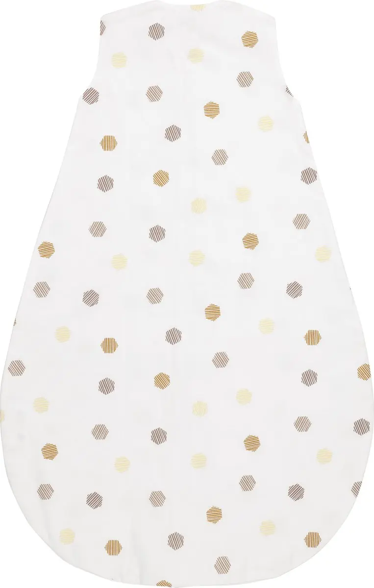 Meyco Honeycomb Baby Slaapzak 70cm - Honey Gold - afbeelding 5 van 6