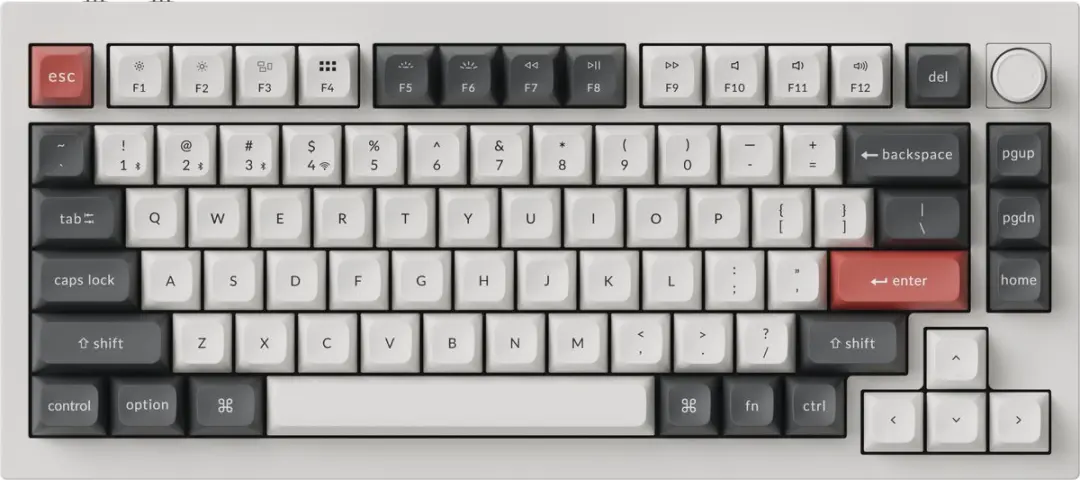 Keychron Q1 Ultra Q1U-P1 Mechanisch Toetsenbord