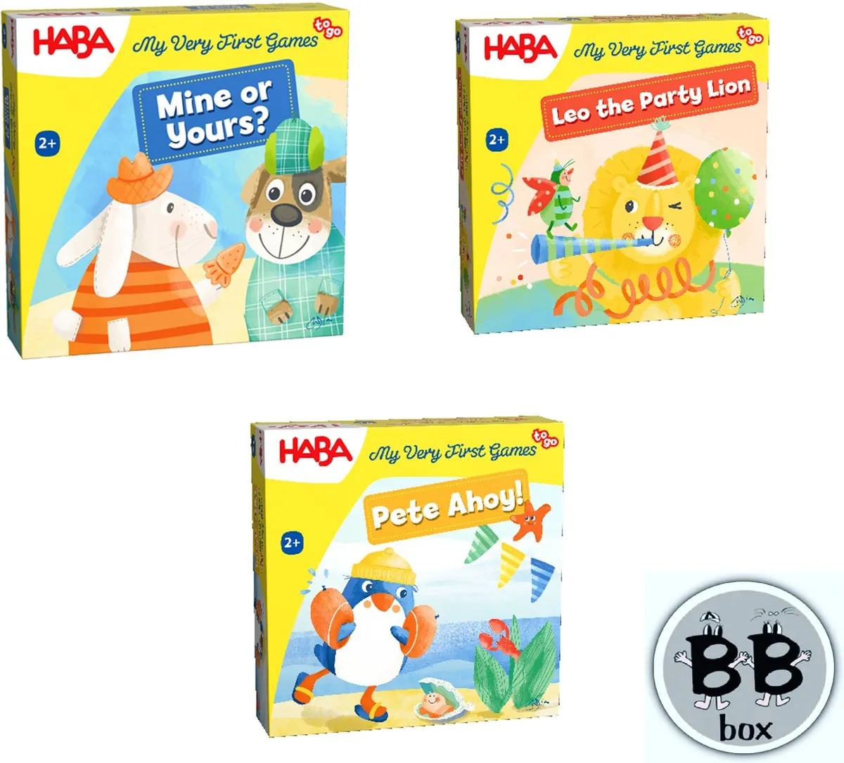 Haba Teamgeest & Geheugen 3 Spellen