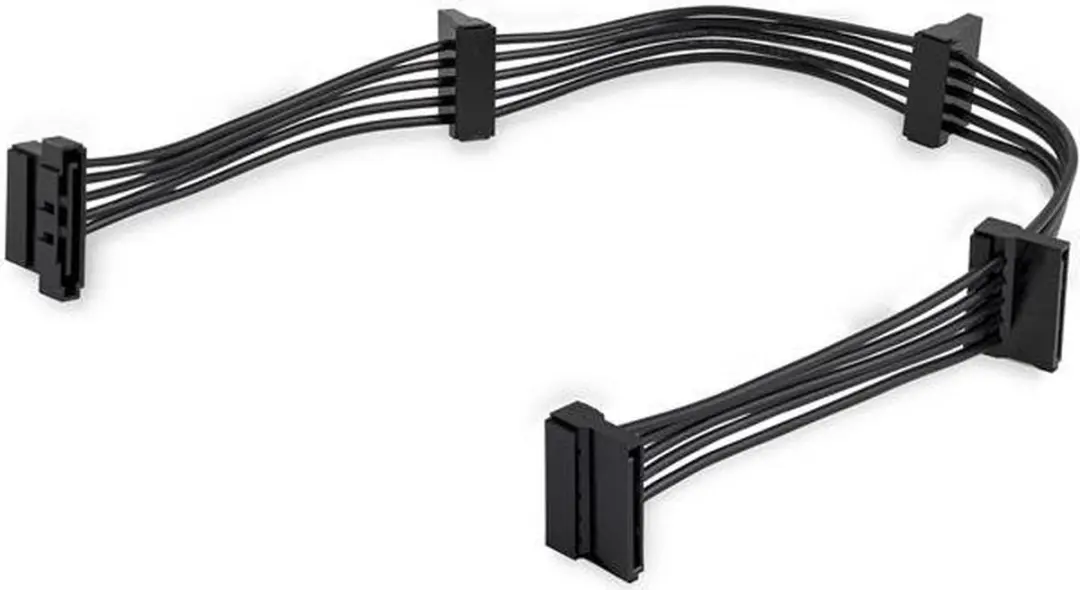 Startech PYO4SATA SATA-kabel - Zwart