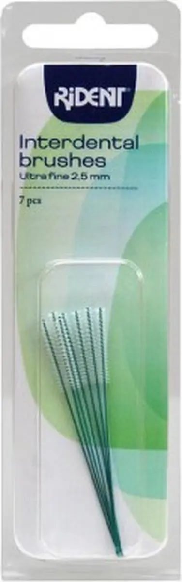 Rident Interdentale Borsteltjes 2.5mm - 7 Stuks