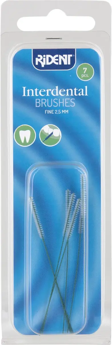 Rident Interdentale Borsteltjes 2.5mm - 7 Stuks