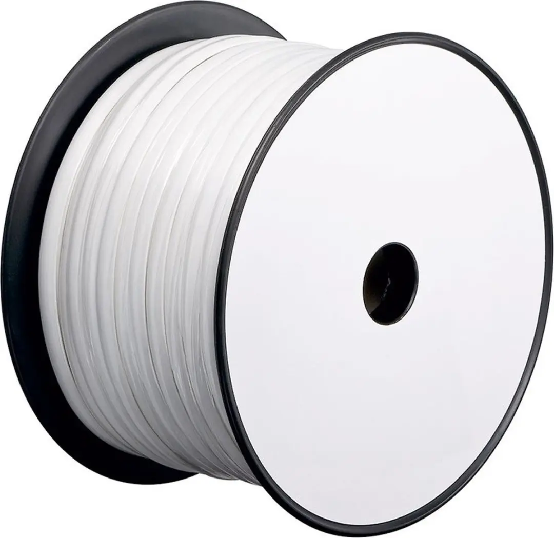 Goobay Telefoonkabel 4-aderig AWG30 - 100m Wit