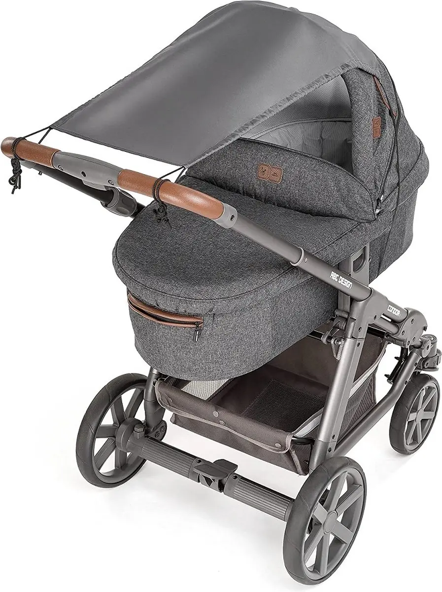 Bambino Zonnedoek Kinderwagen Grijs