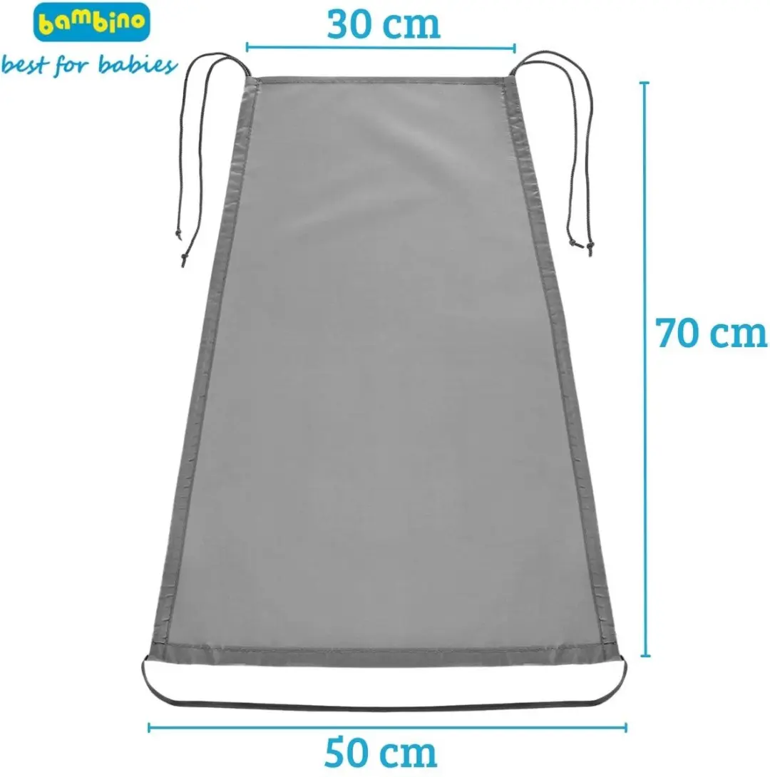 Bambino Zonnedoek Kinderwagen Grijs