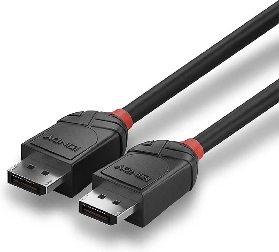 Lindy Black Line DisplayPort Kabel 2m - DisplayPort 1.2 - afbeelding 6 van 6
