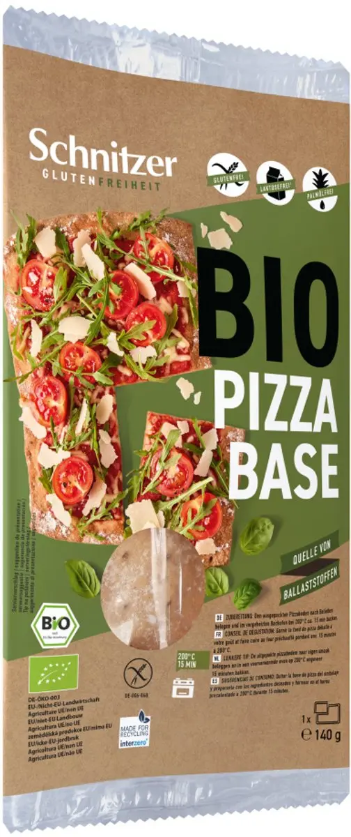 Schnitzer Glutenvrije Pizzabodem 140g