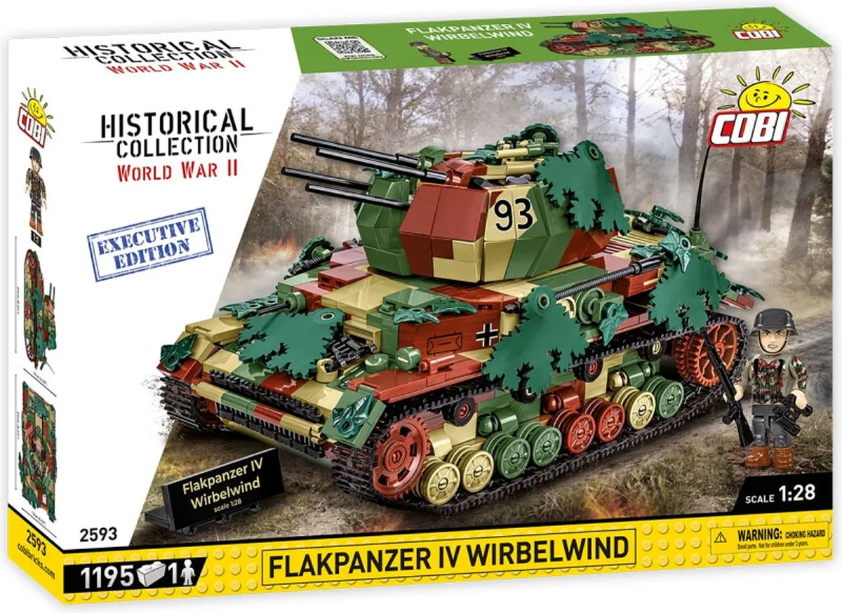 Cobi 2593 Flakpanzer IV Wirbelwind Executive Edition