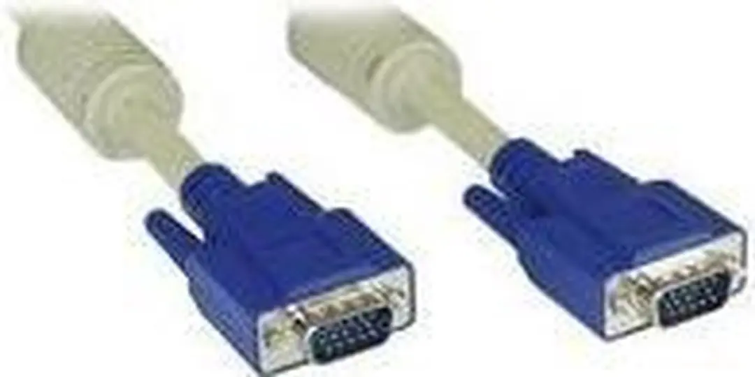 InLine S-VGA Kabel 15-pins Male/Male 10m - Zwart
