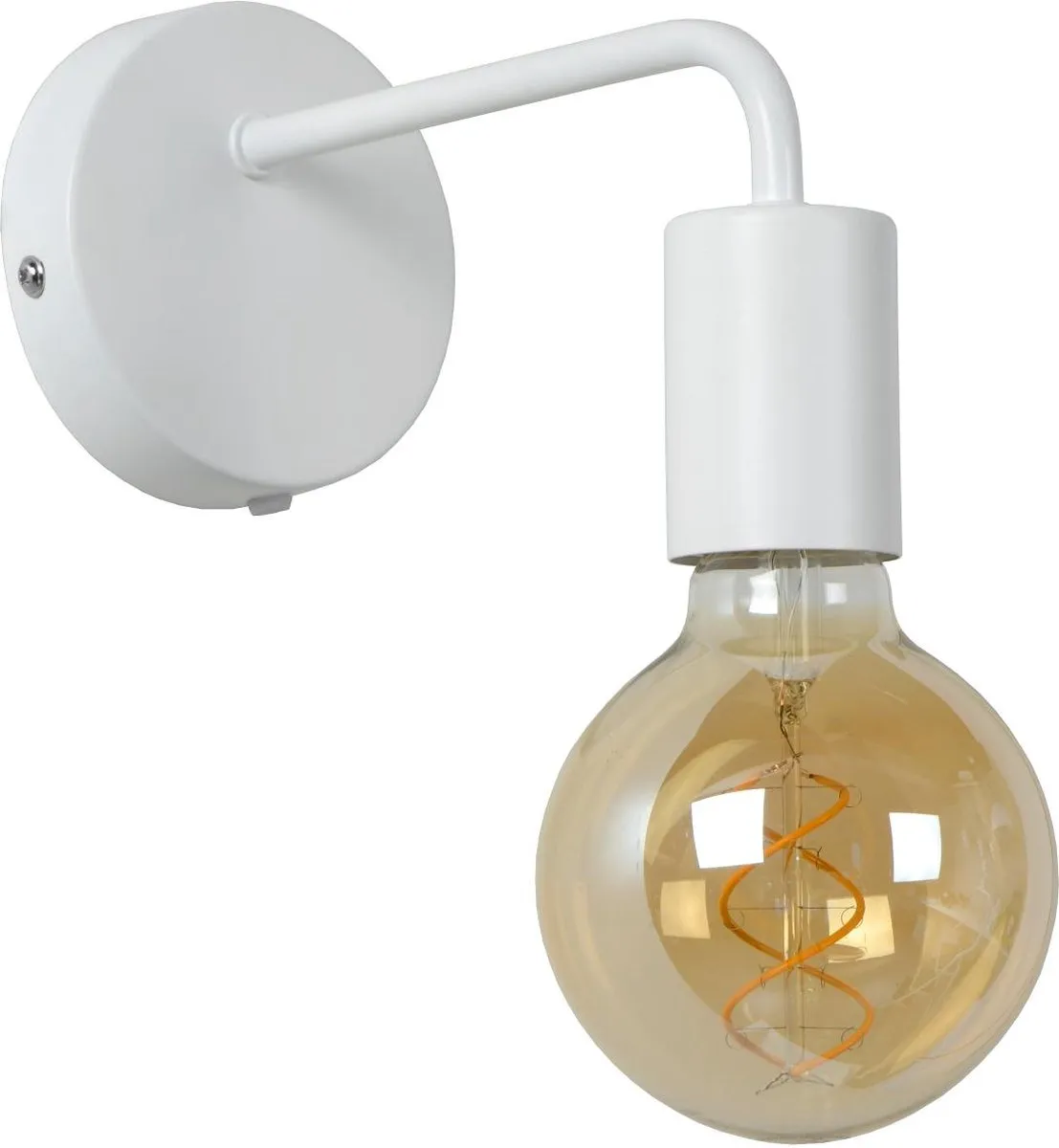 Lucide Scott Wandlamp E27 - Wit