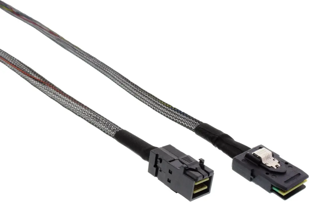 InLine Mini-SAS HD-kabel SFF-8643 naar SFF-8087 0,5m
