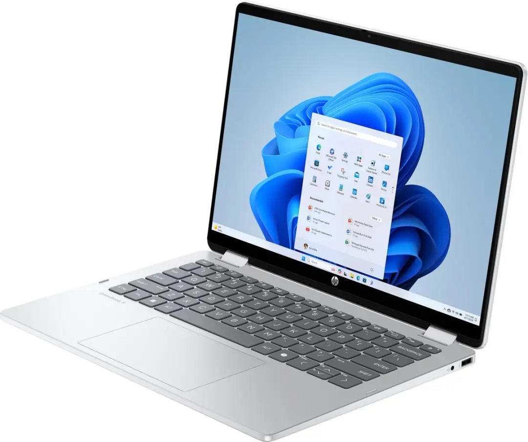 HP OmniBook 5 Flip 14-fp0622nd 2-in-1 Laptop - 16GB RAM 1TB SSD - Zilver