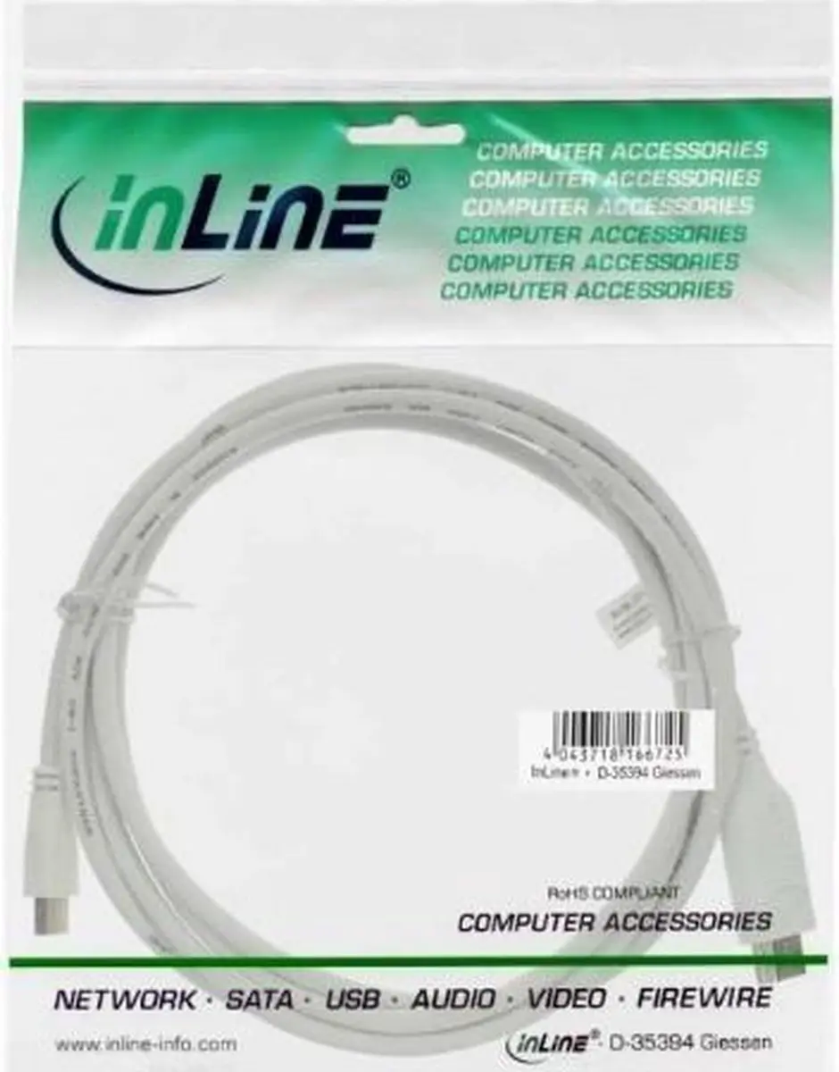 InLine Mini DisplayPort naar HDMI Kabel 4K - 1,5m - NXP PTN3361