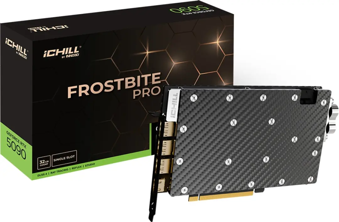 INNO3D NVIDIA GeForce RTX 5090 iChill Frostbite Pro 32GB