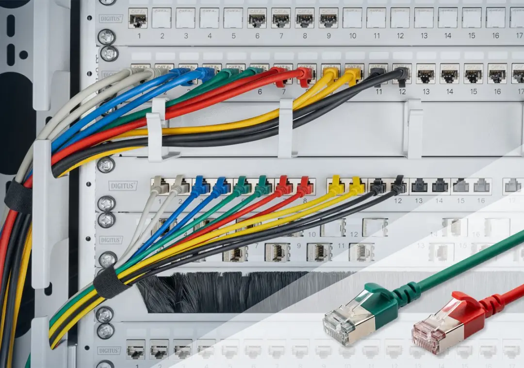 Digitus DK-1632-A-005S-B Netwerkkabel Cat6a Blauw 0,5m