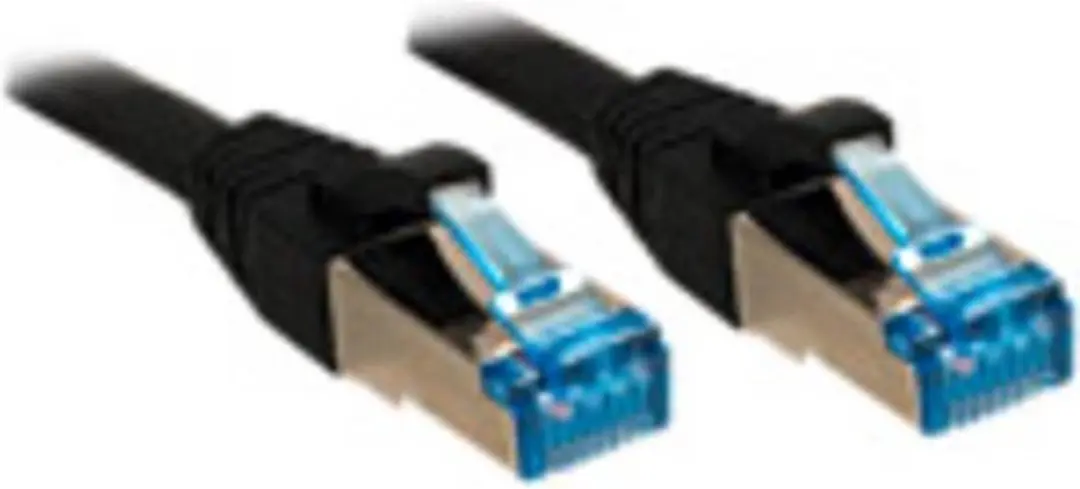 Lindy 47179 CAT 6A S/FTP Netwerkkabel 2m - Zwart