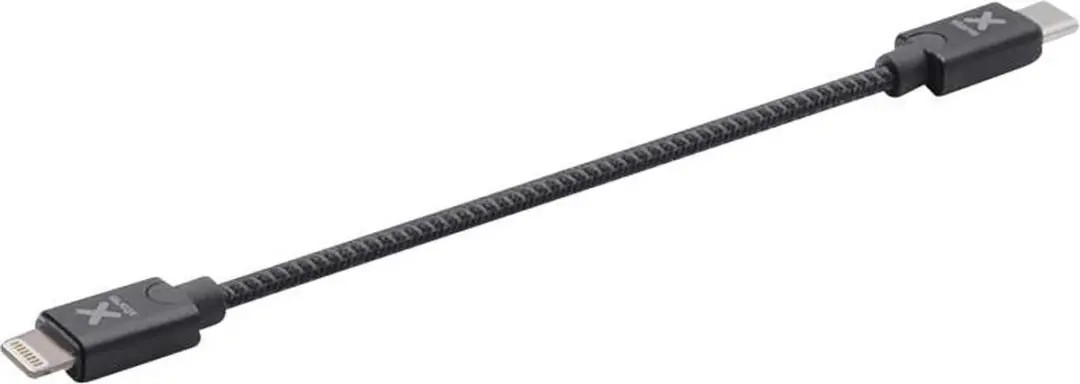 Xtorm USB-C naar Lightning Kabel CX2191-XB4 - 15cm - Zwart