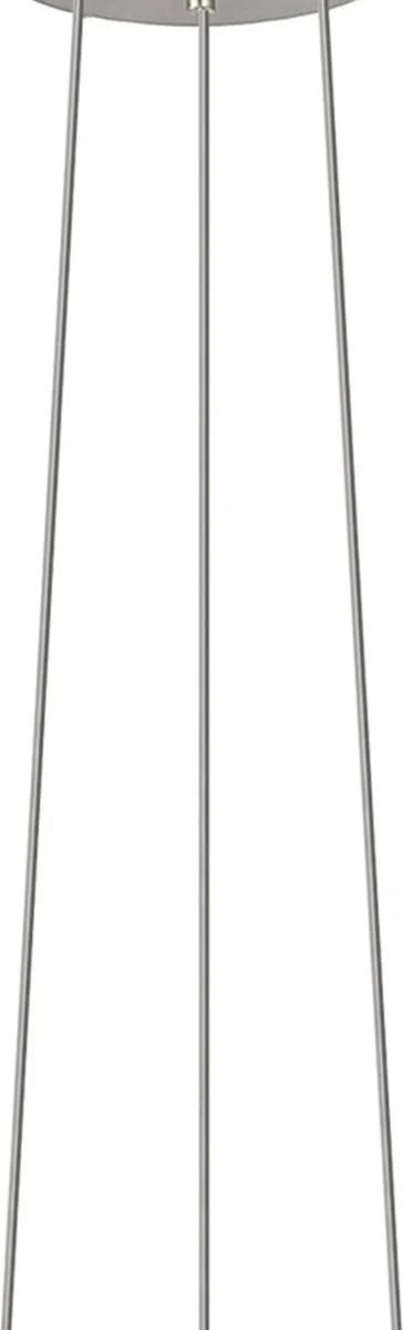 Eglo Optica Hanglamp 2 Lichts Ø445mm - Nikkel-Mat/Wit