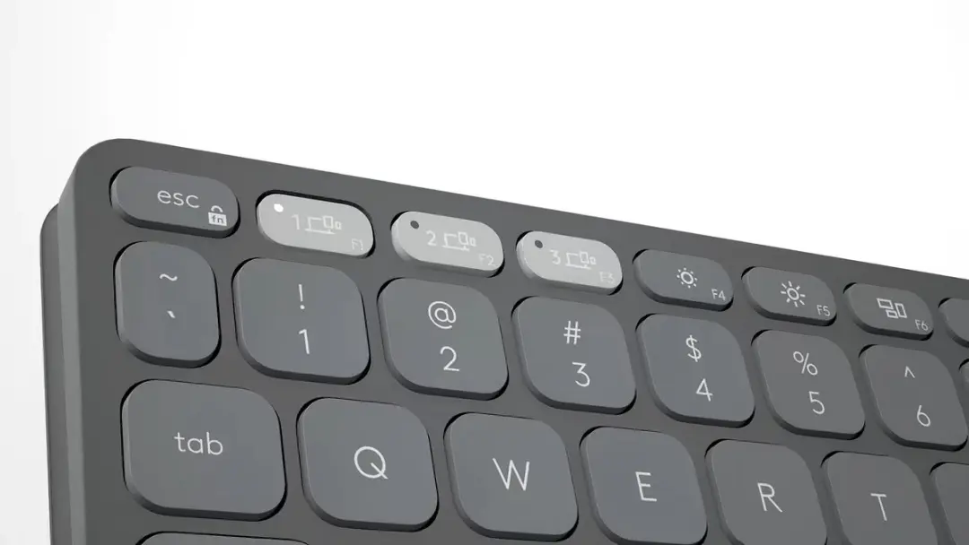 Logitech Keys-To-Go 2 Tablettoetsenbord - Azerty FR - Wit - afbeelding 6 van 6