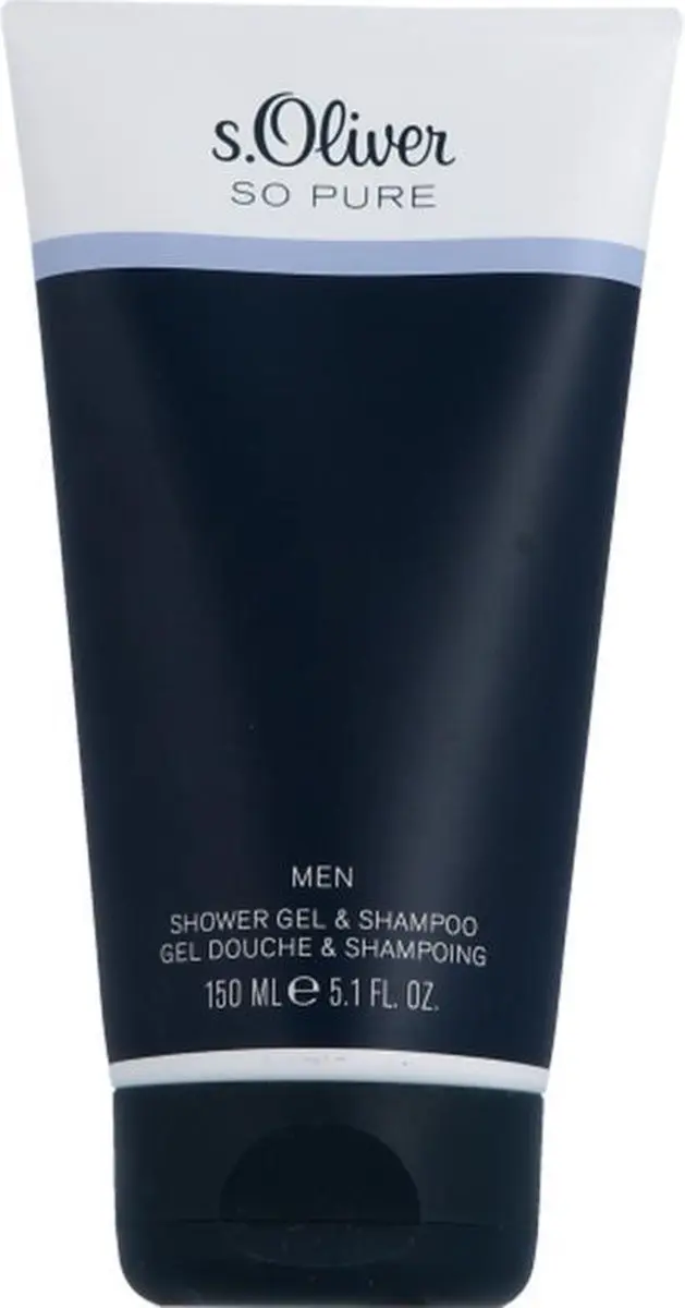 s.Oliver So Pure Men Douchegel & Shampoo 150ml