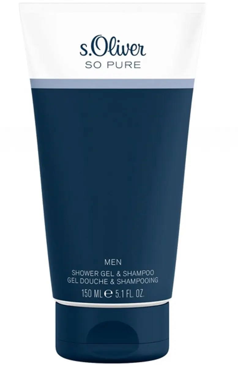 s.Oliver So Pure Men Douchegel & Shampoo 150ml