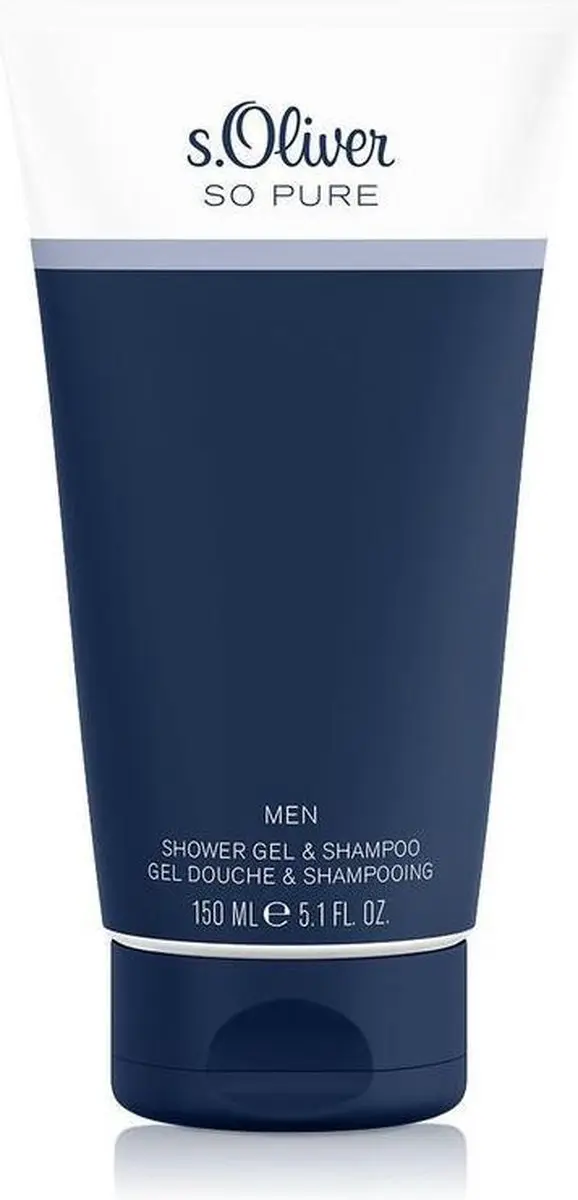 s.Oliver So Pure Men Douchegel & Shampoo 150ml
