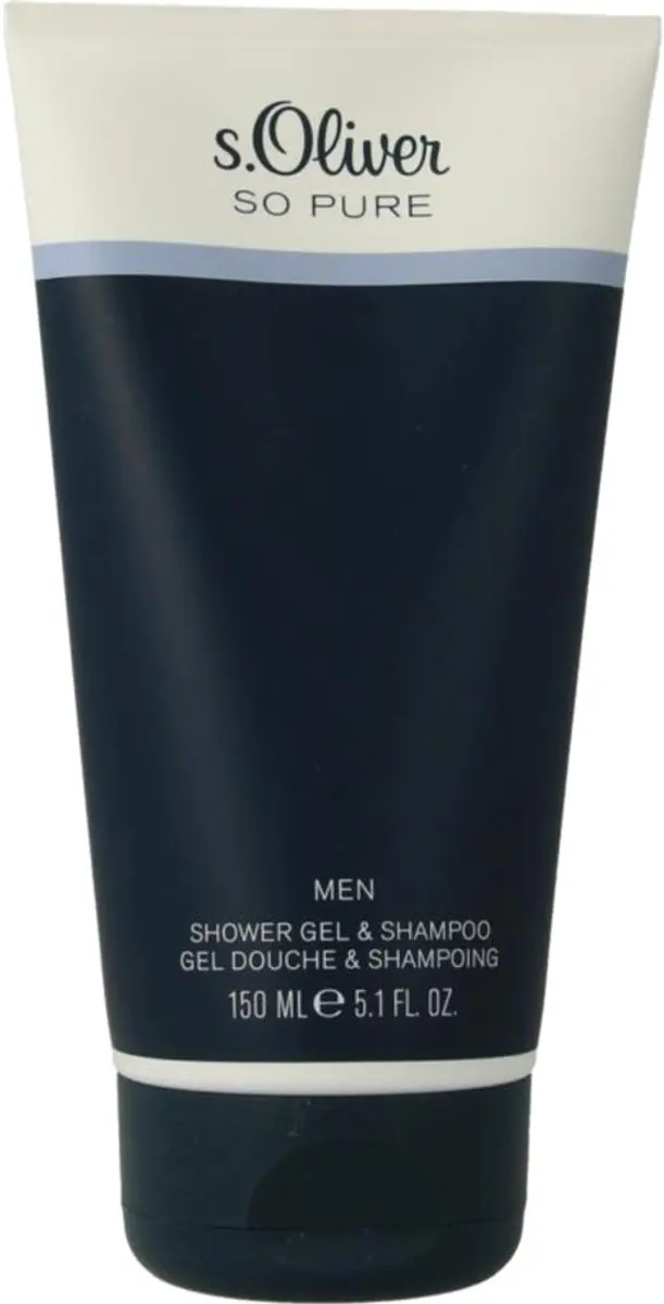 s.Oliver So Pure Men Douchegel & Shampoo 150ml