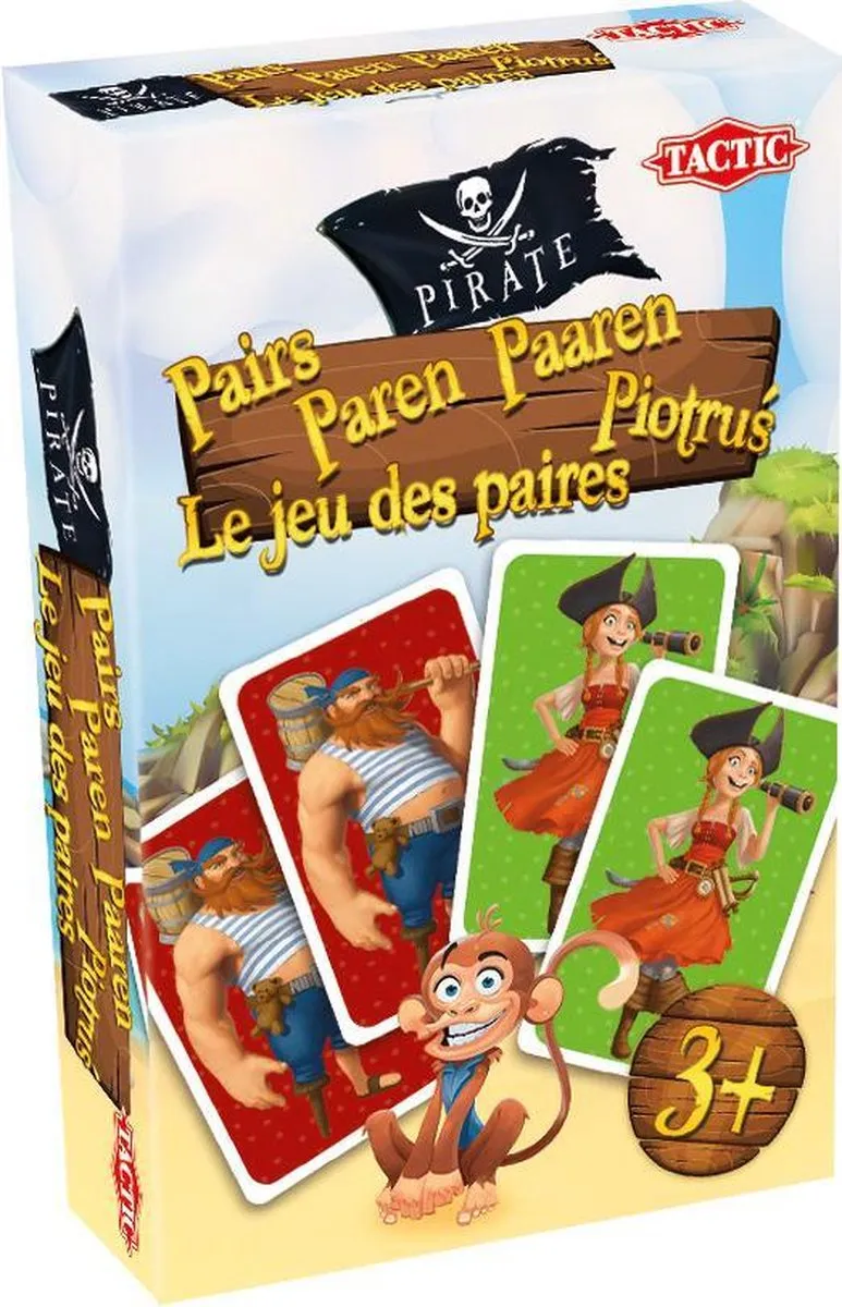 Tactic Pirate Paren Kaartspel 56616