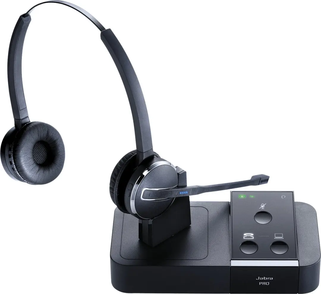 Jabra PRO 9450 Duo Headset - Zwart - afbeelding 2 van 4