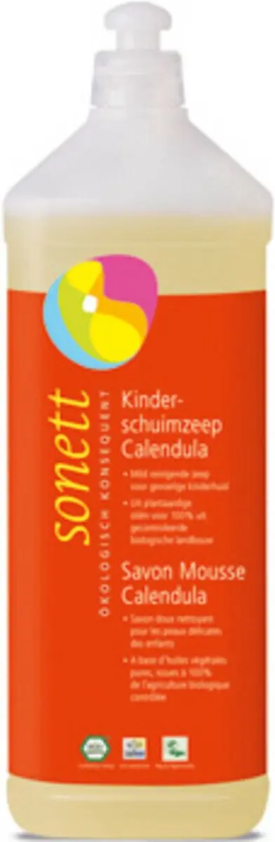 Sonett Schuimzeep Kids Bio 1000ml