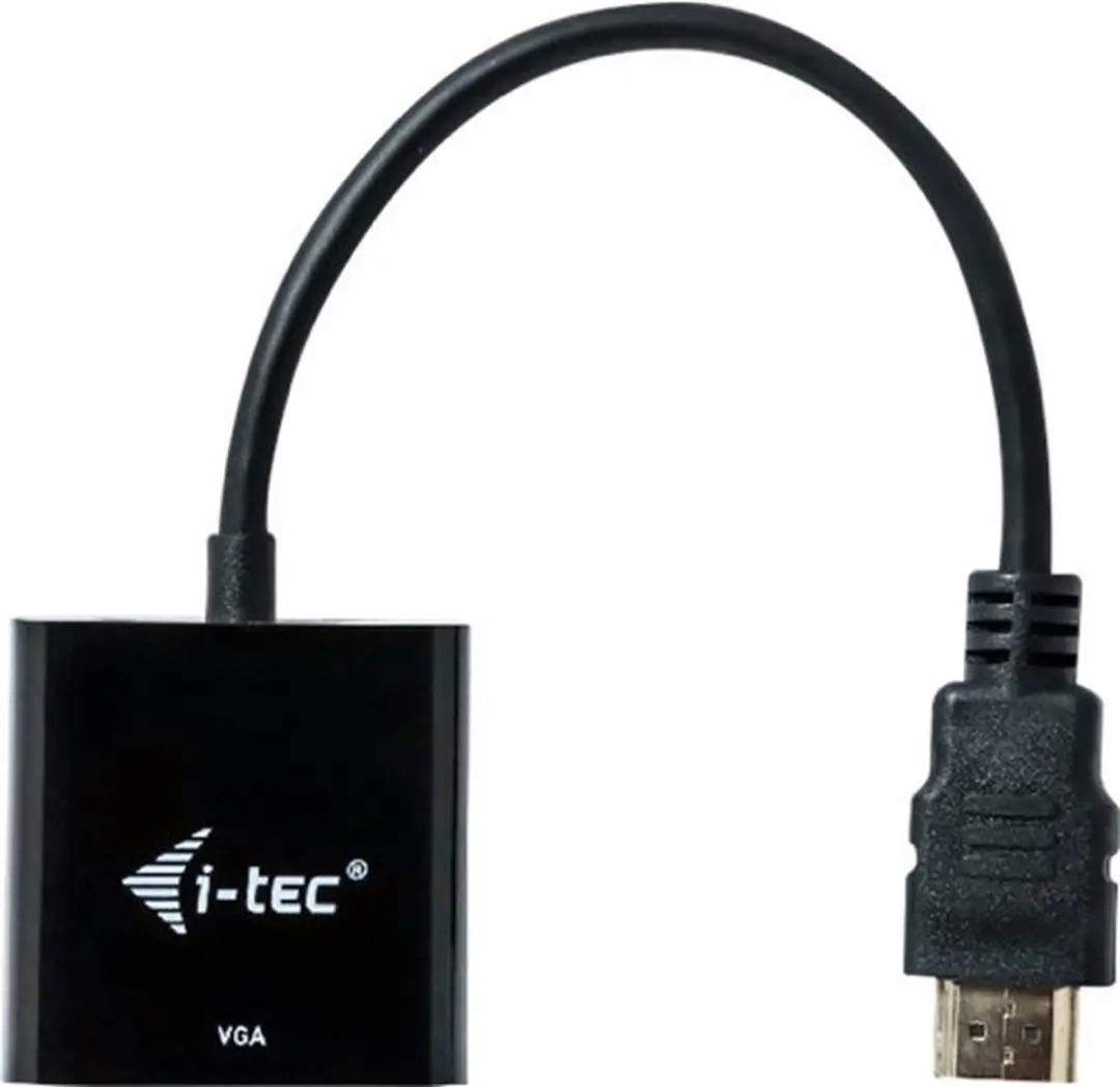 I-tec HDMI2VGAADA HDMI-VGA Adapter - Zwart