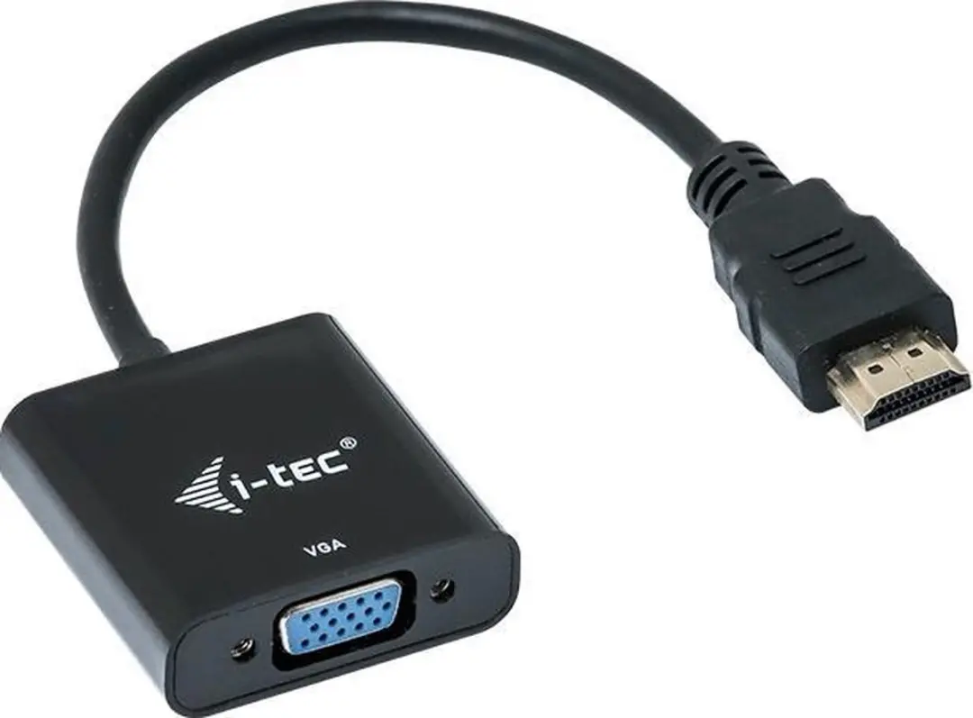 I-tec HDMI2VGAADA HDMI-VGA Adapter - Zwart