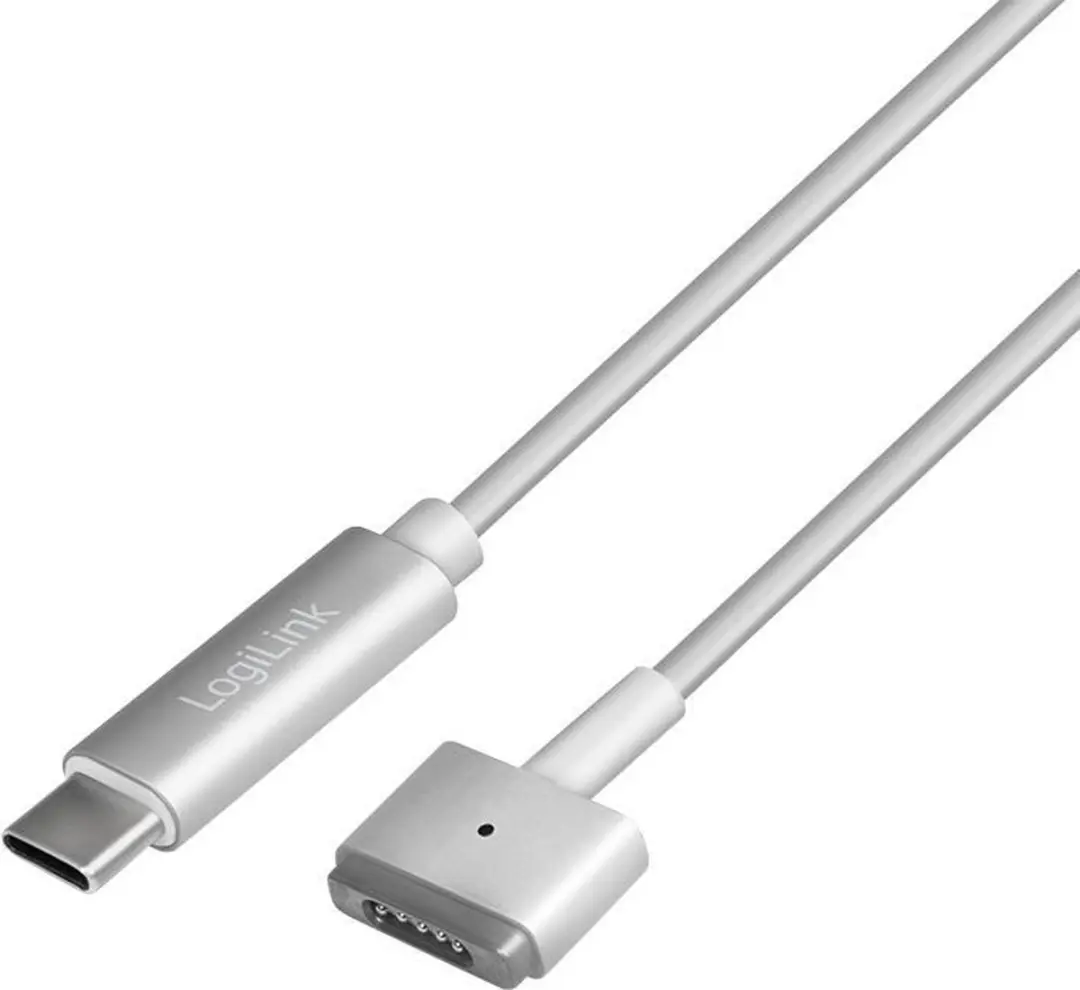 LogiLink PA0226 USB-kabel 1,8 m USB C MagSafe 2 Zilver