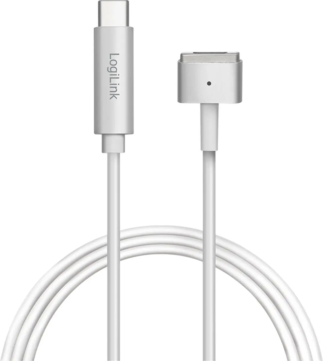 Logilink PA0226 USB-C MagSafe Kabel 1,8m - Zilver