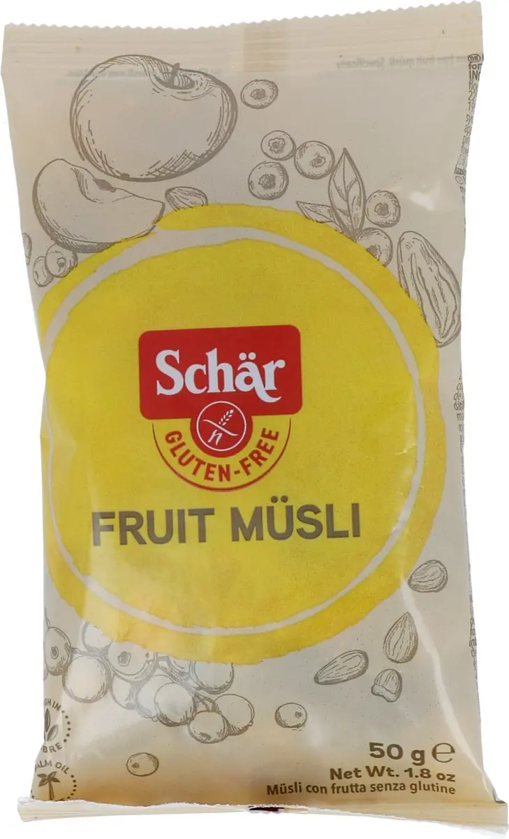 Schar Fruit Muesli Glutenvrij 24x50g