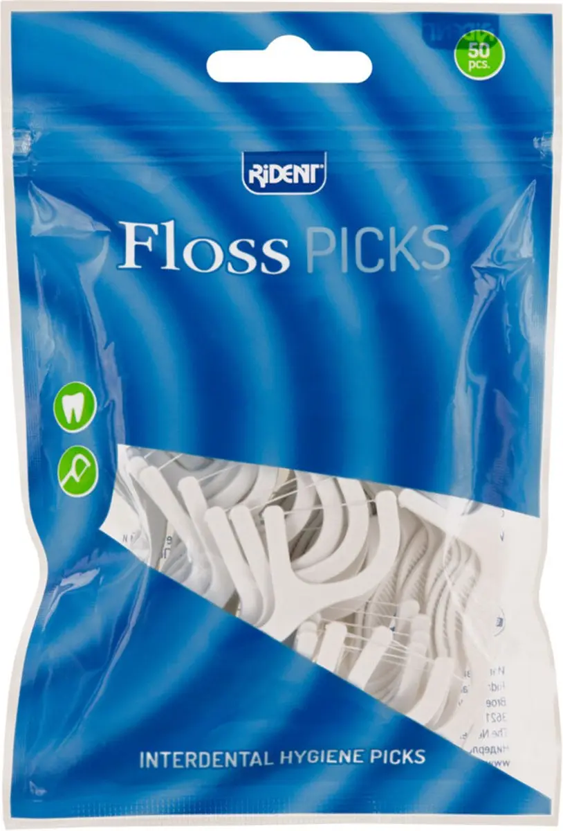 Rident Floss Picks 50 stuks