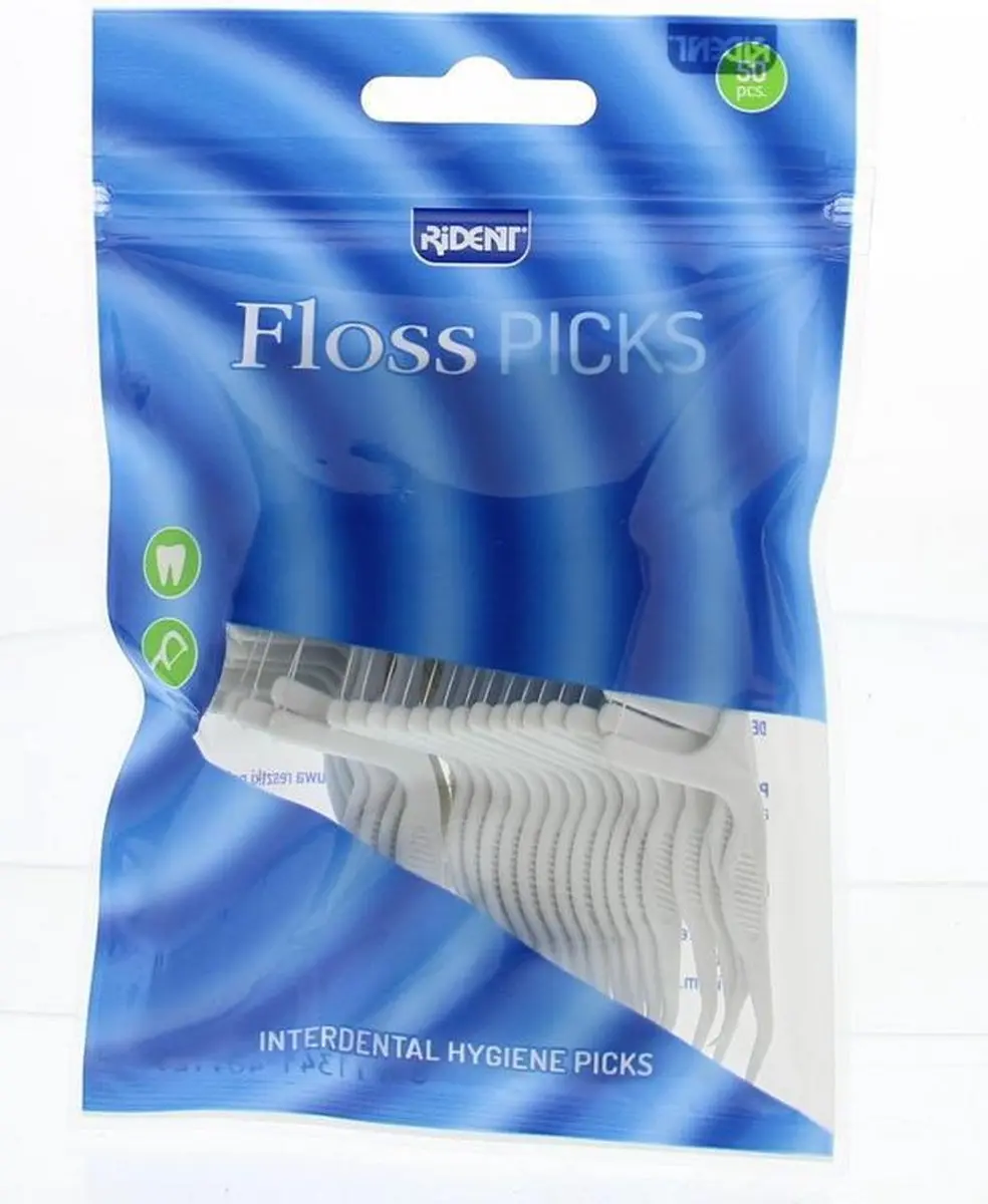 Rident Floss Picks 50 stuks