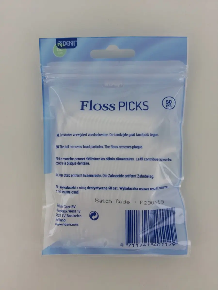 Rident Floss Picks 50 stuks