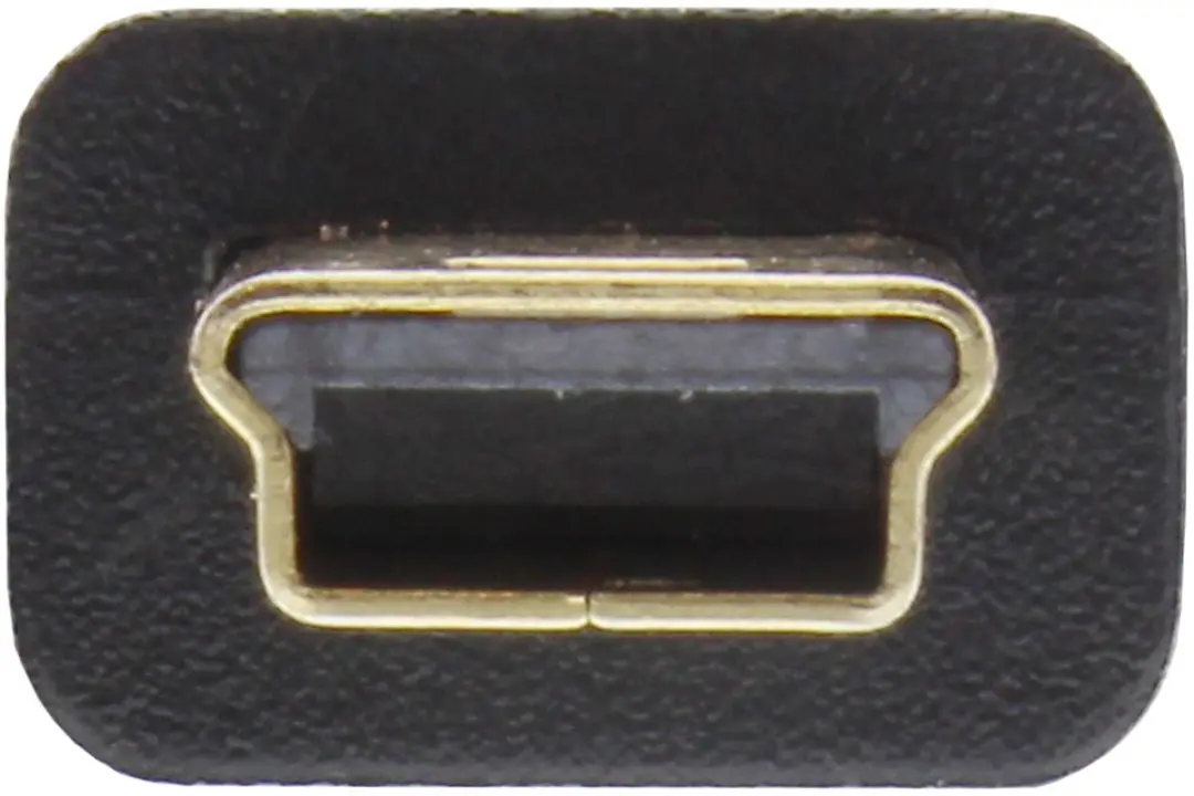 InLine USB A naar Mini-B Kabel 3m - Zwart