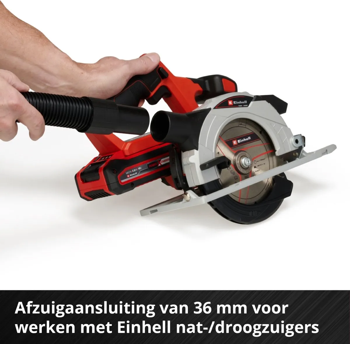Einhell TE-CS 18/150 Li Solo Accu Cirkelzaag - 18V - Ø150mm
