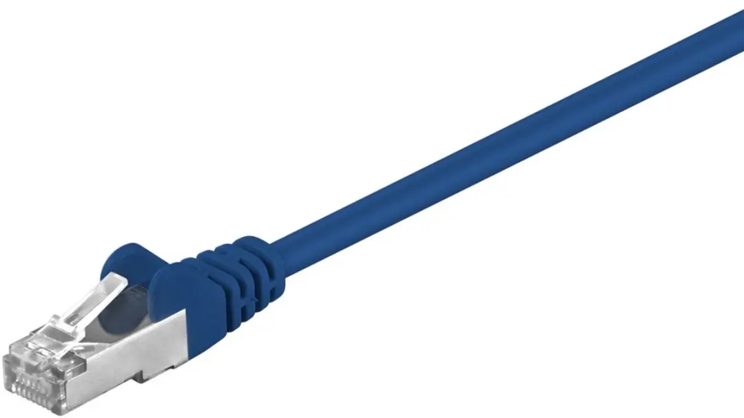 Goobay CAT 5e Patch Cable, SF/UTP, blue 5 m