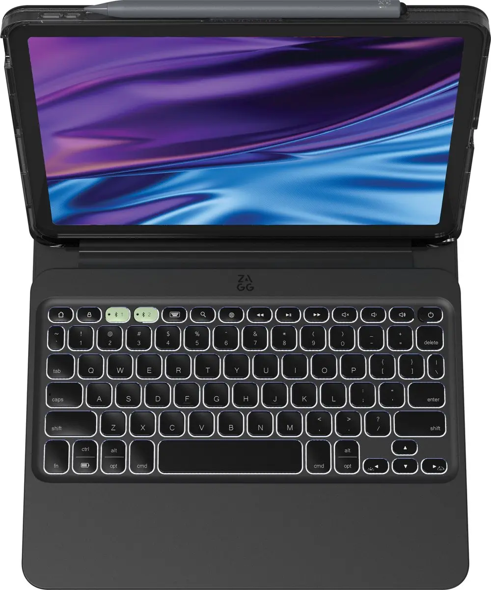 ZAGG Pro Keys 2 Keyboard Bookcase iPad Air 11" - Zwart