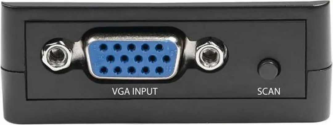 Startech KD20519 VGA naar RCA/S-Video Converter - Zwart