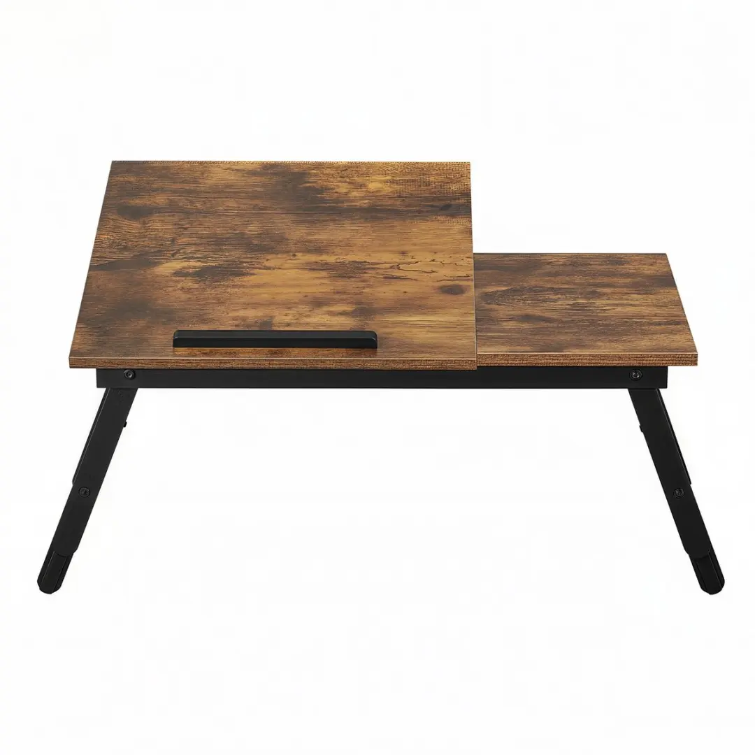 Songmics Laptopstandaard Vintage Bruin