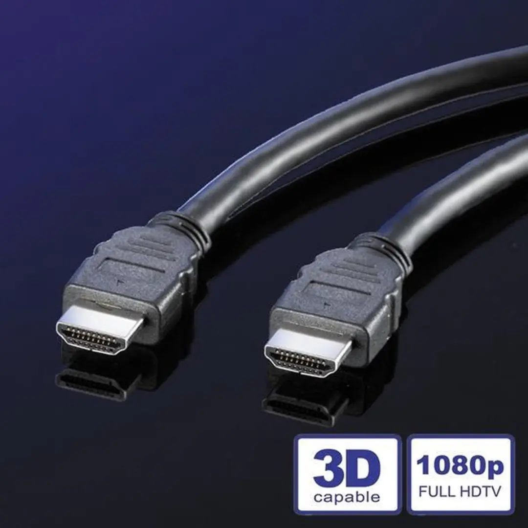 Roline Monitorkabel HDMI High Speed M/M 20m - Zwart