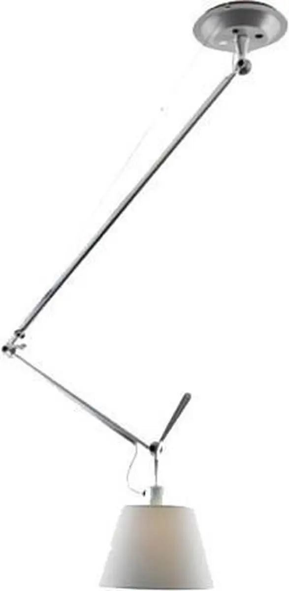 Artemide Tolomeo Decentrata Hanglamp Ø24cm - Satijngrijs