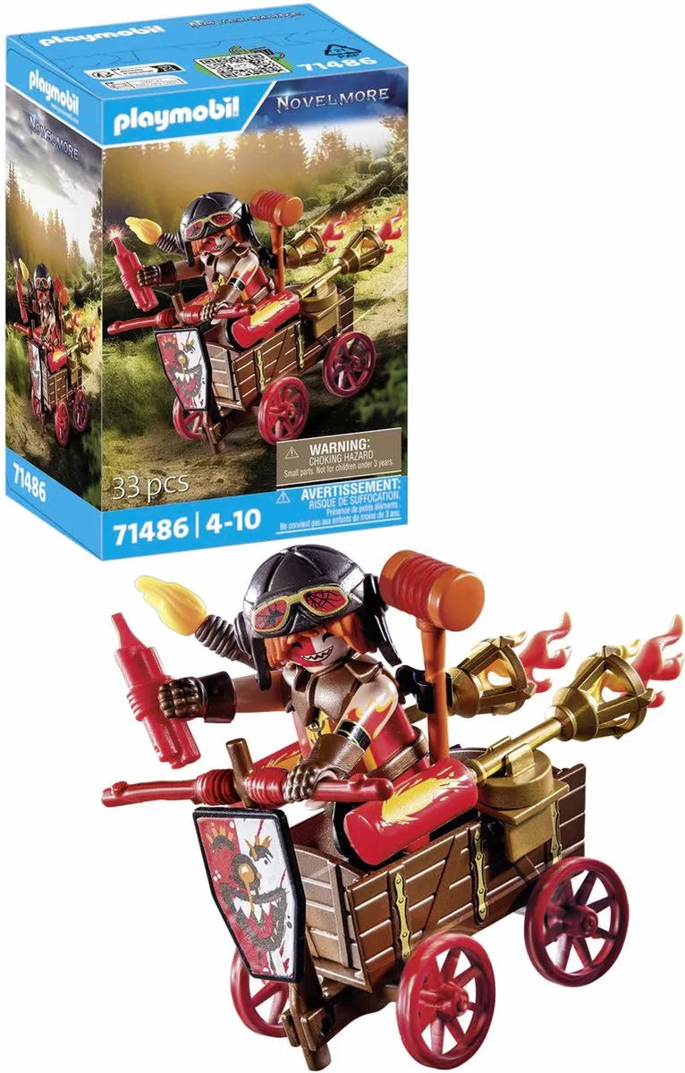 Playmobil Novelmore Kahbooms Raceauto 71486 - Multicolor - afbeelding 6 van 6
