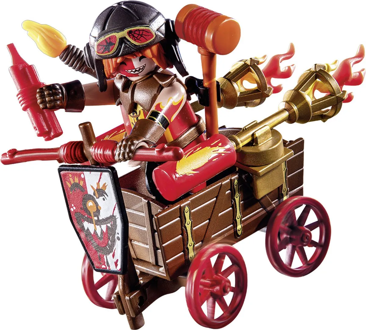 Playmobil Novelmore Kahbooms Raceauto 71486 - Multicolor