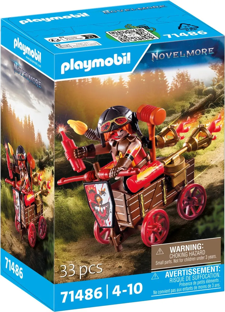 Playmobil Novelmore Kahbooms Raceauto 71486